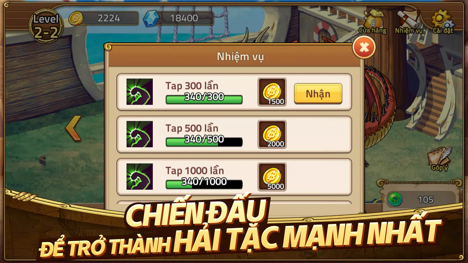 Huyền Thoại Hải Tặc স্ক্রিনশট 2