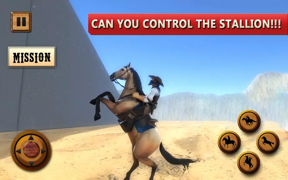 Horse Riding: 3D Horse game Schermafbeelding 1