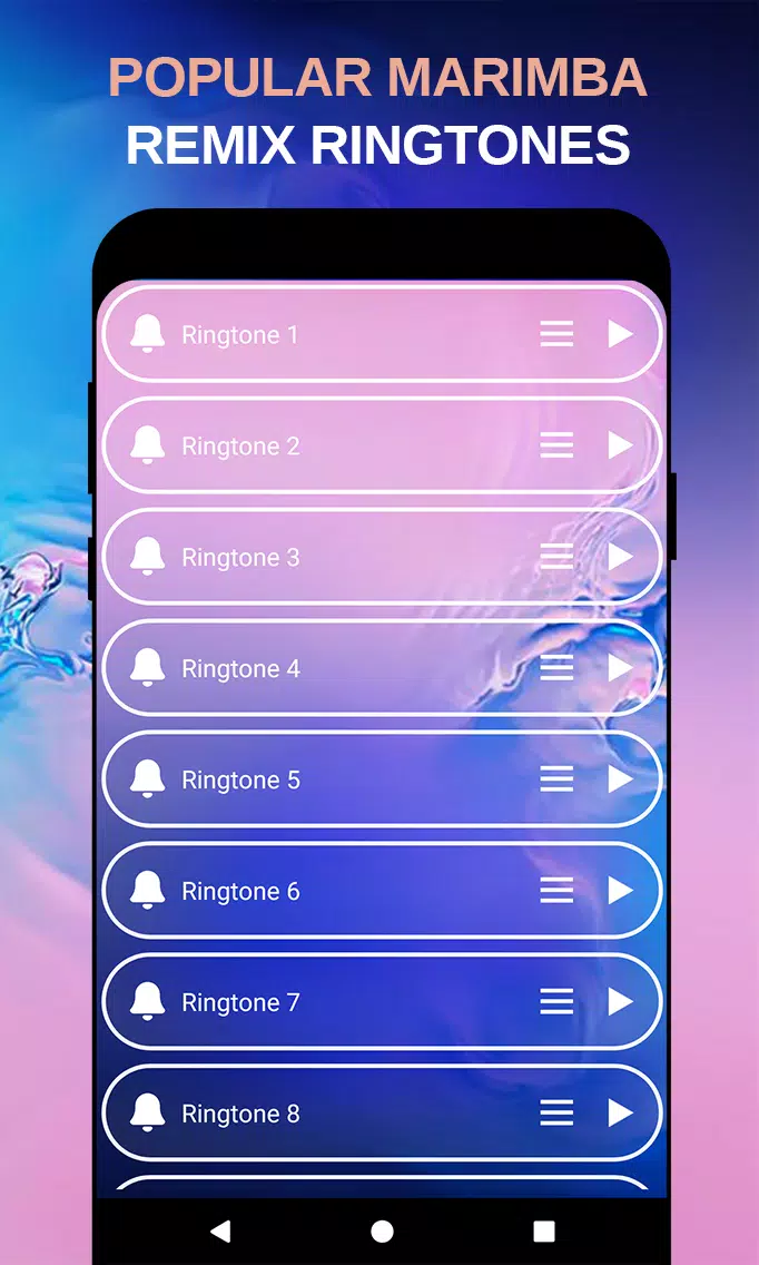 Phone iRingtones - For Android ဖန်သားပြင်ဓာတ်ပုံ 1