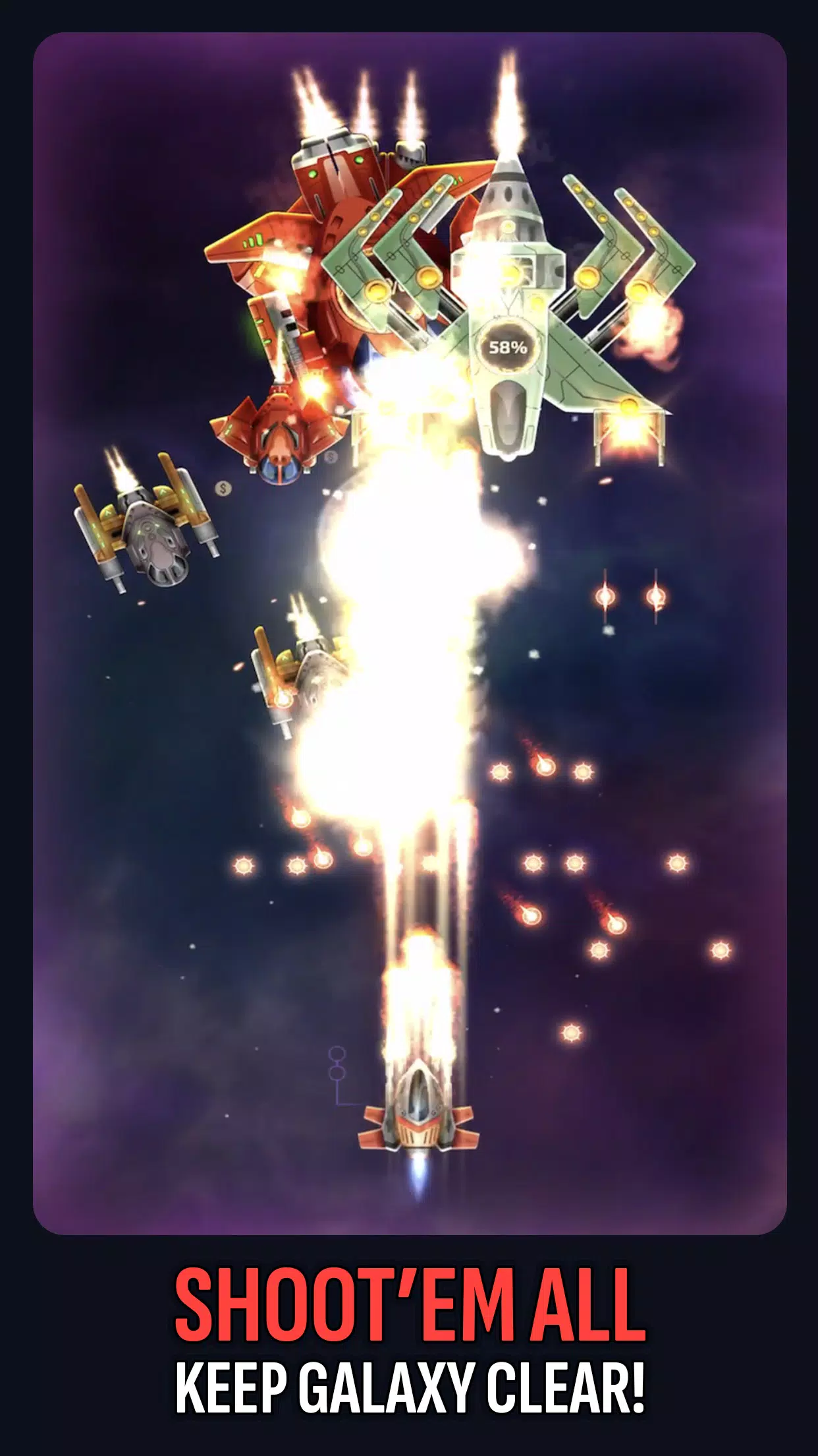 Galaxy Keeper: Space Shooter スクリーンショット 1
