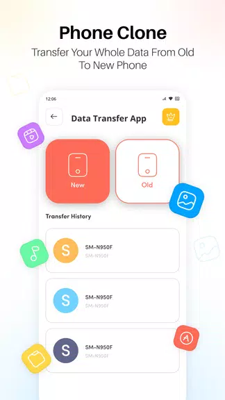 Smart Phone Transfer:Copy Data スクリーンショット 2