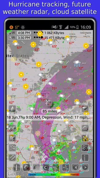 Weather app - eWeather HDF 스크린샷 3