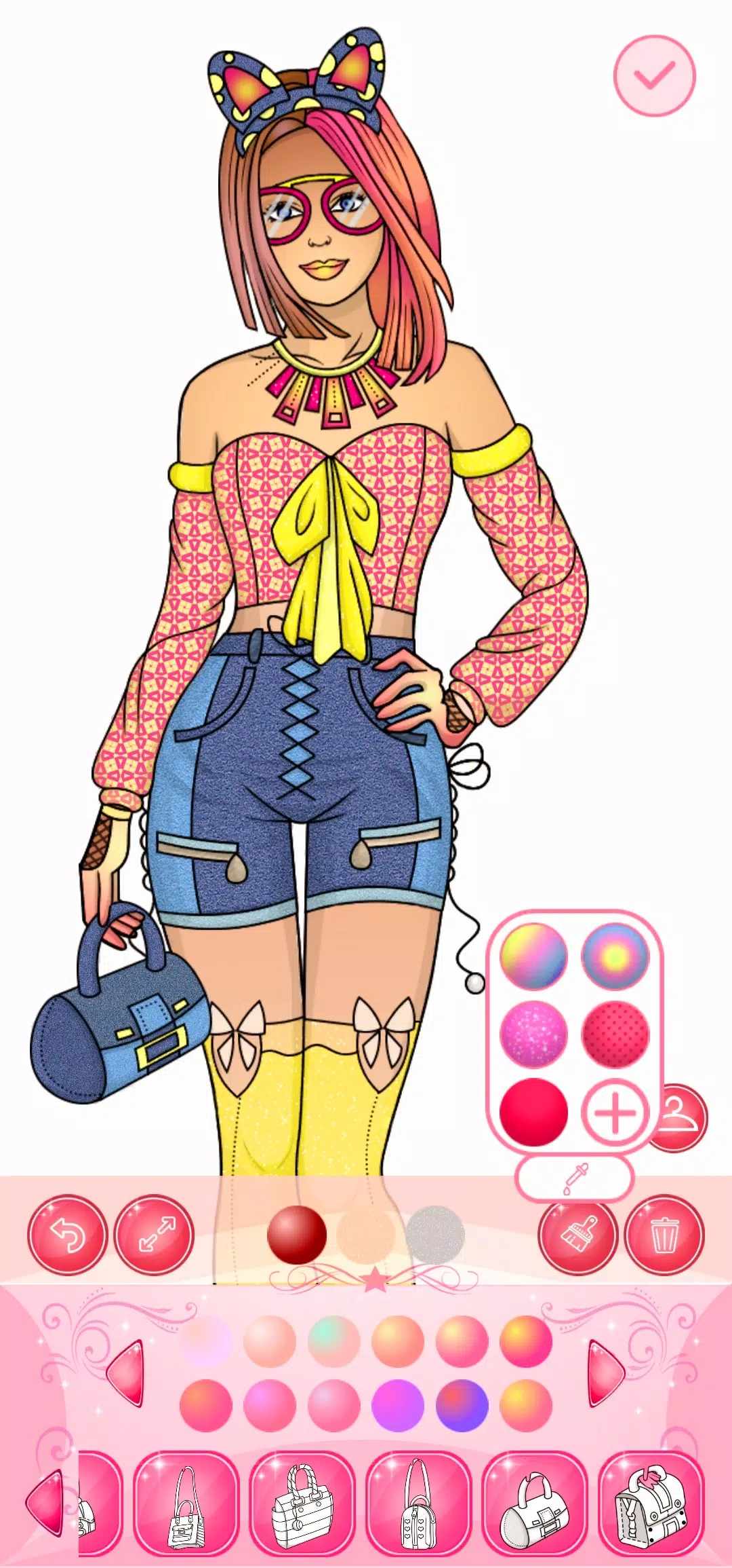 Dress Up Games & Coloring Book Captura de pantalla 0