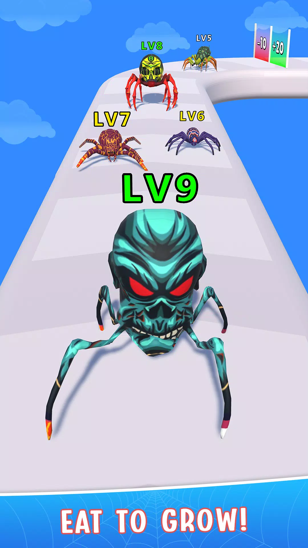 Spider Run: Spider Evolution Screenshot 2