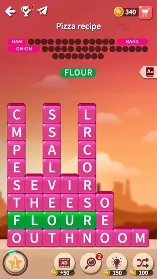 Word rescue: adventure puzzle Schermafbeelding 0