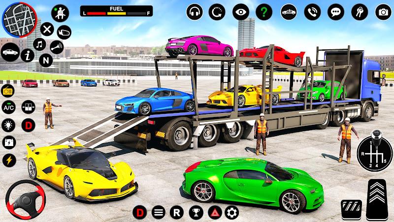 Car Transport Truck Games Tangkapan skrin 0