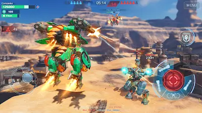 War Robots Multiplayer Battles Ảnh chụp màn hình 1