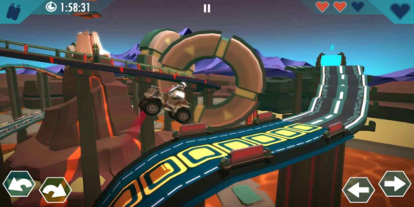 Gravity Rider Zero Скриншот 1
