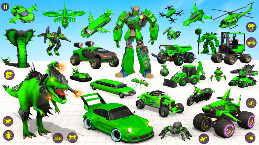 Roboterautospiel: Roboterspiel Screenshot 1