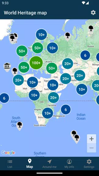 Schermata World Heritage - UNESCO List 0