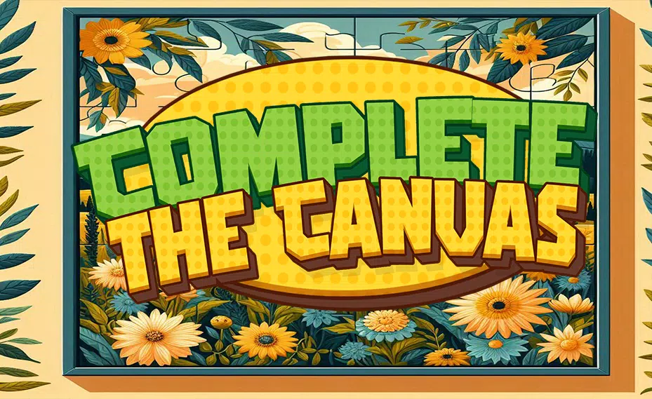 Complete the Canvas Puzzle Tangkapan skrin 0
