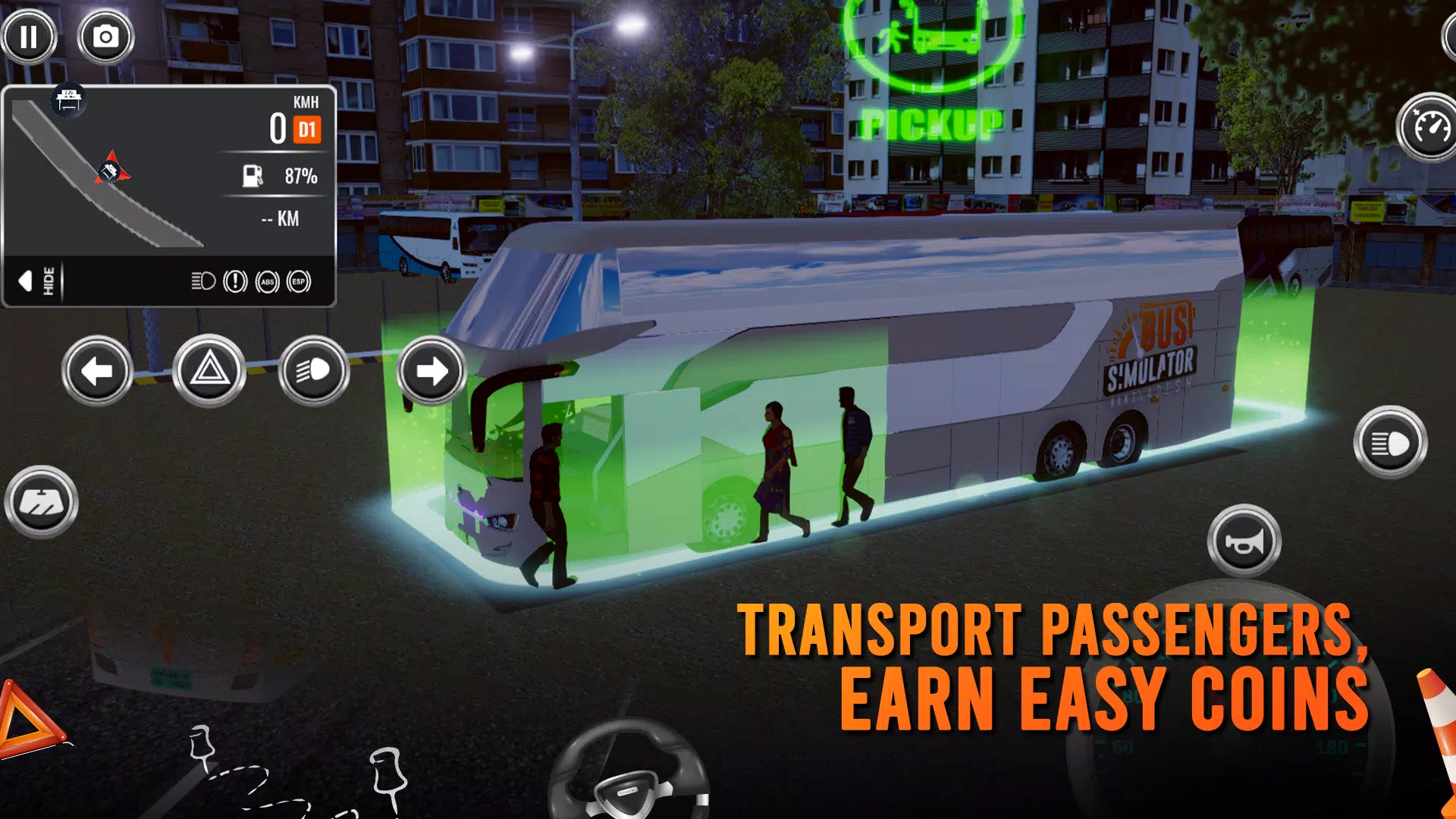 Bus Simulator Bangladesh ဖန်သားပြင်ဓာတ်ပုံ 1