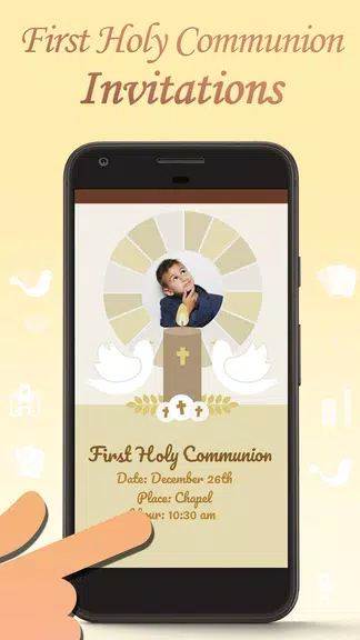 First Communion Invitations應用截圖第0張