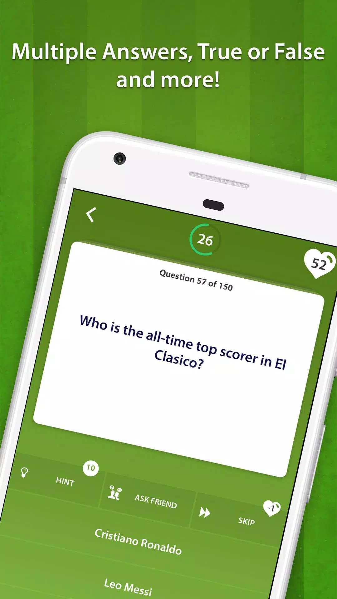 Quiz Football - Jeu de trivia Capture d'écran 2