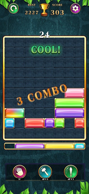 Block Puzzle Jewel Drop Blast ภาพหน้าจอ 2