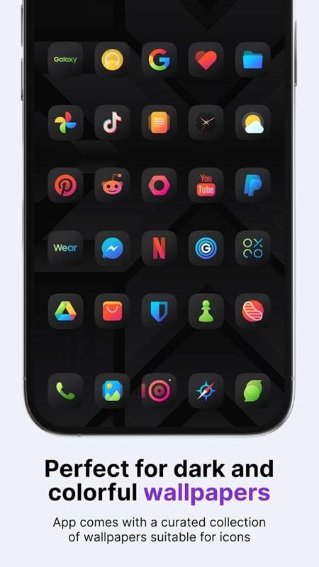 Athena Dark Icon Pack Ekran Görüntüsü 1