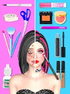 Lip Art Beauty Makeup Games Captura de pantalla 2