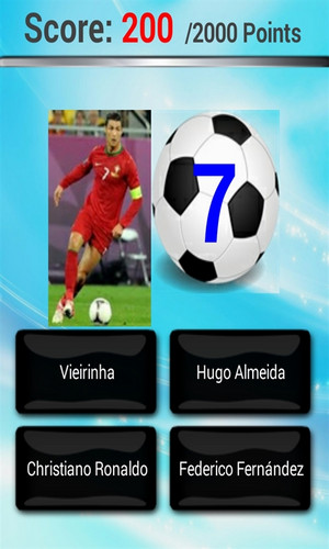 Football Players Quiz Pro Capture d'écran 3