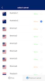 VPN Australia - Use AU IP Captura de pantalla 2