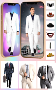 Men Suit Photo Editor- Effects ဖန်သားပြင်ဓာတ်ပုံ 1