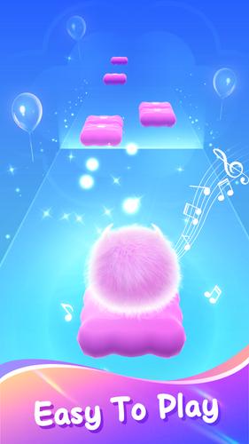 Fluffy Ball: Music Hop Game应用截图第2张