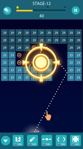 Bricks and Balls: レンガのブレーカーパズル スクリーンショット 3