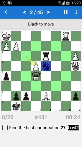 Chess Strategy & Tactics Vol 1 ဖန်သားပြင်ဓာတ်ပုံ 0