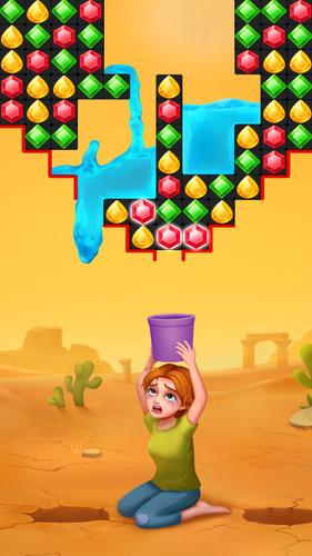 Jewel Hunter - 3-Gewinnt-Spiel Screenshot 3