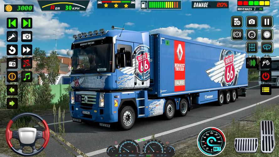 Highway Truck Simulator 2023 स्क्रीनशॉट 2