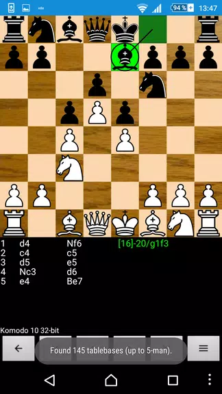 Komodo 10 Chess Engine Capture d'écran 1