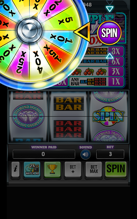 Diamond Triple Slots - Vegas Slots Screenshot 0