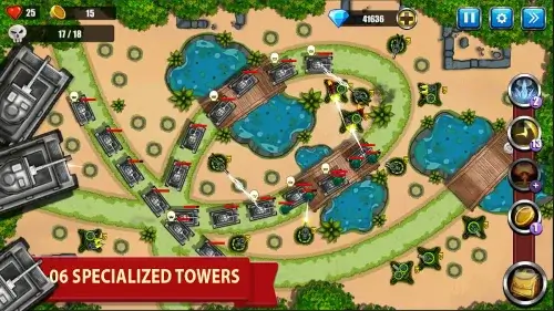 Tower Defense: Toy War Schermafbeelding 2