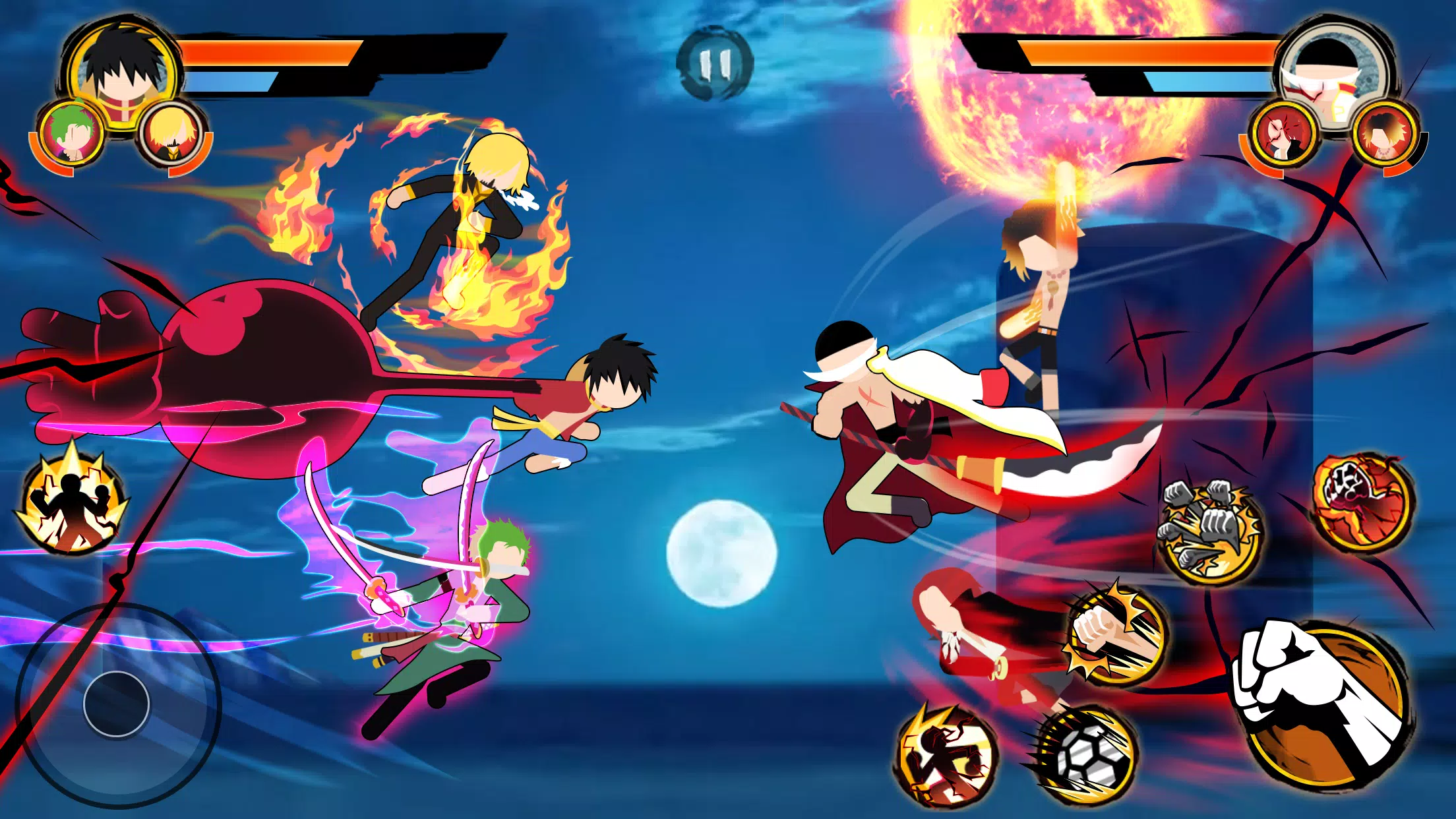 Stick Pirates Fight Tangkapan skrin 1