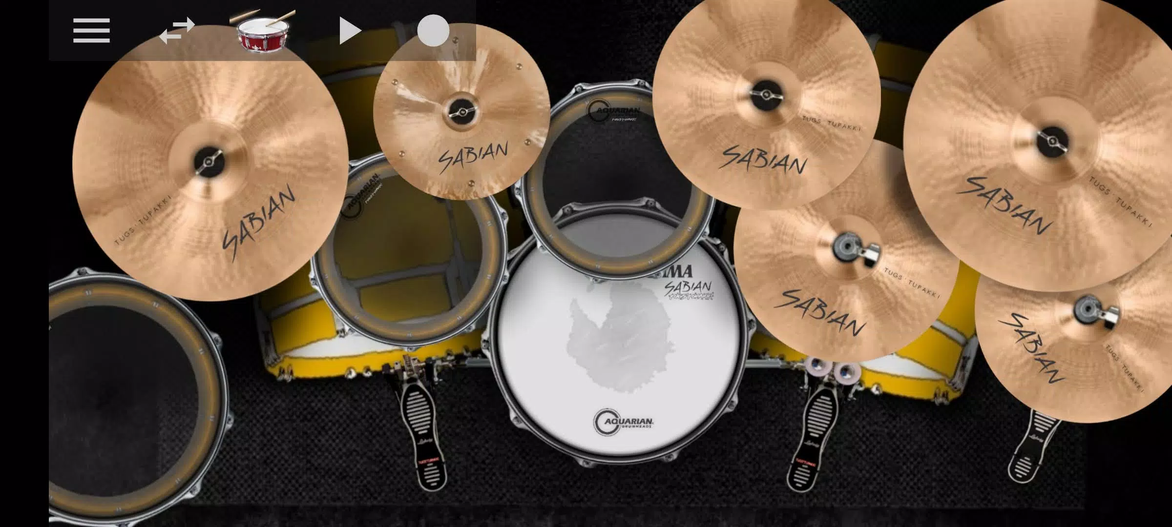 Mega Drum - Drumming App Capture d'écran 3