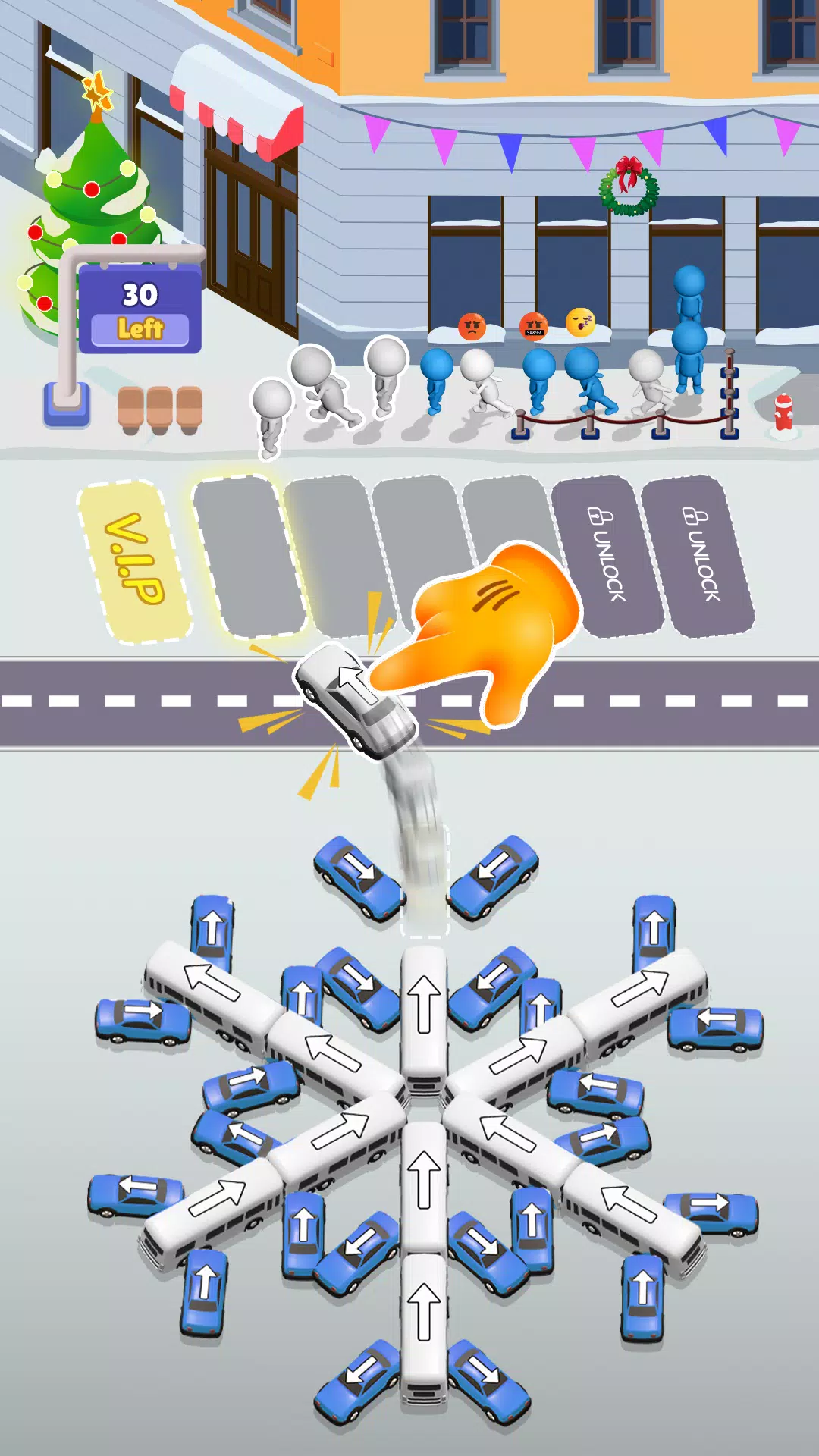 Bus Sort Jam: Parking Puzzle應用截圖第2張