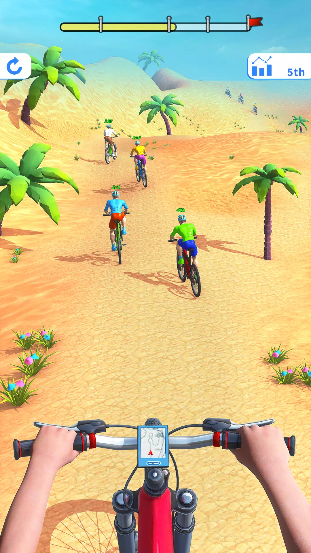 BMX Cycle Extreme Bicycle Game Captura de pantalla 2