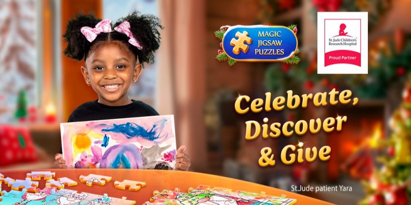 ¡Ayuda a St. Jude con Magic Jigsaw!