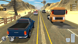 Heavy Traffic Rider Car Game Скриншот 2