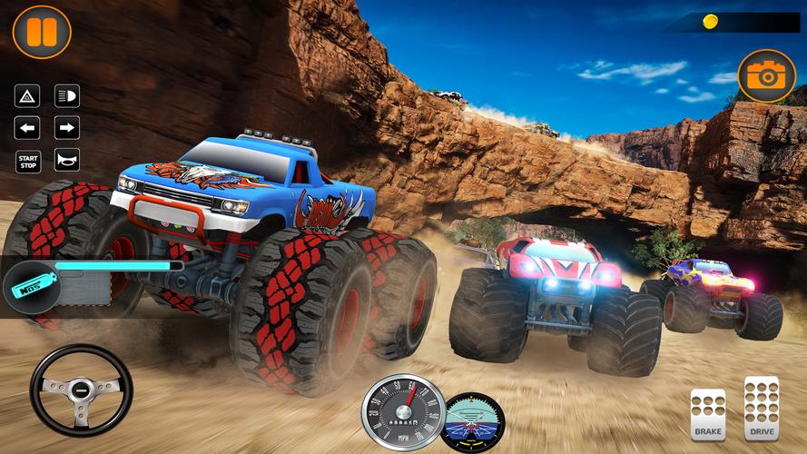 Monster Truck Off Road Racing Capture d'écran 3