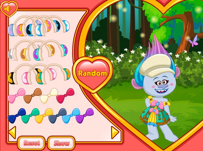 game dress up makeup for girls 스크린샷 2