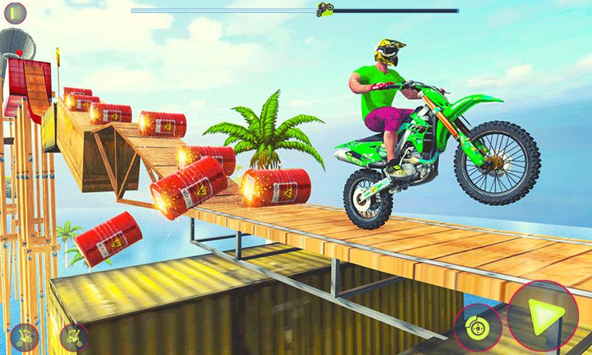 Crazy Bike Racing Stunt Game स्क्रीनशॉट 3