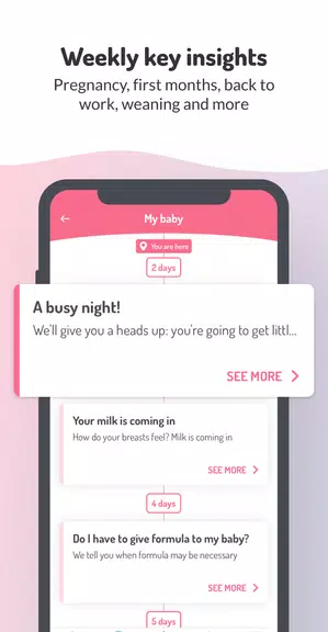 LactApp: Breastfeeding expert Captura de pantalla 1