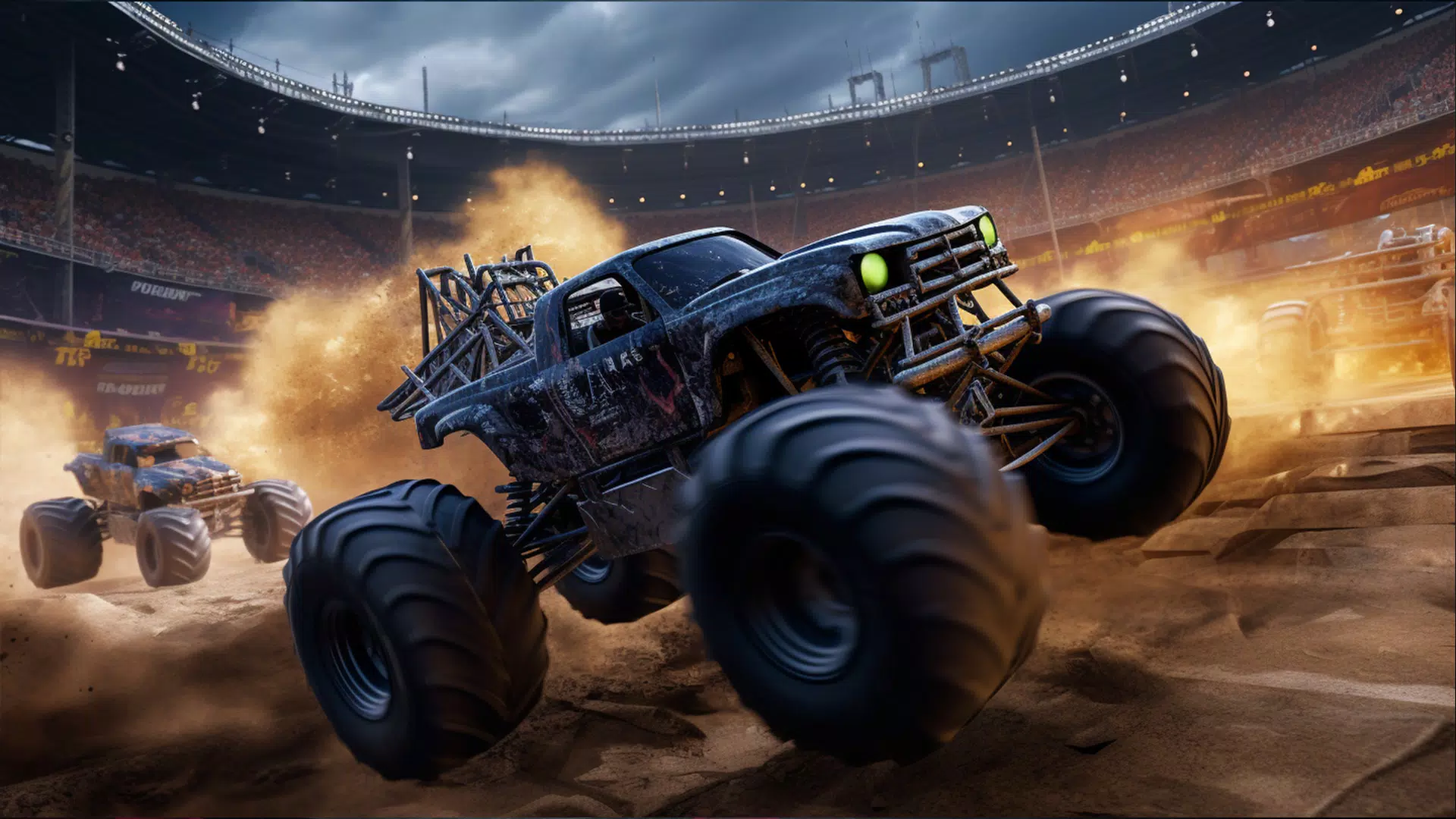 Crazy Monster Truck Games Zrzut ekranu 2