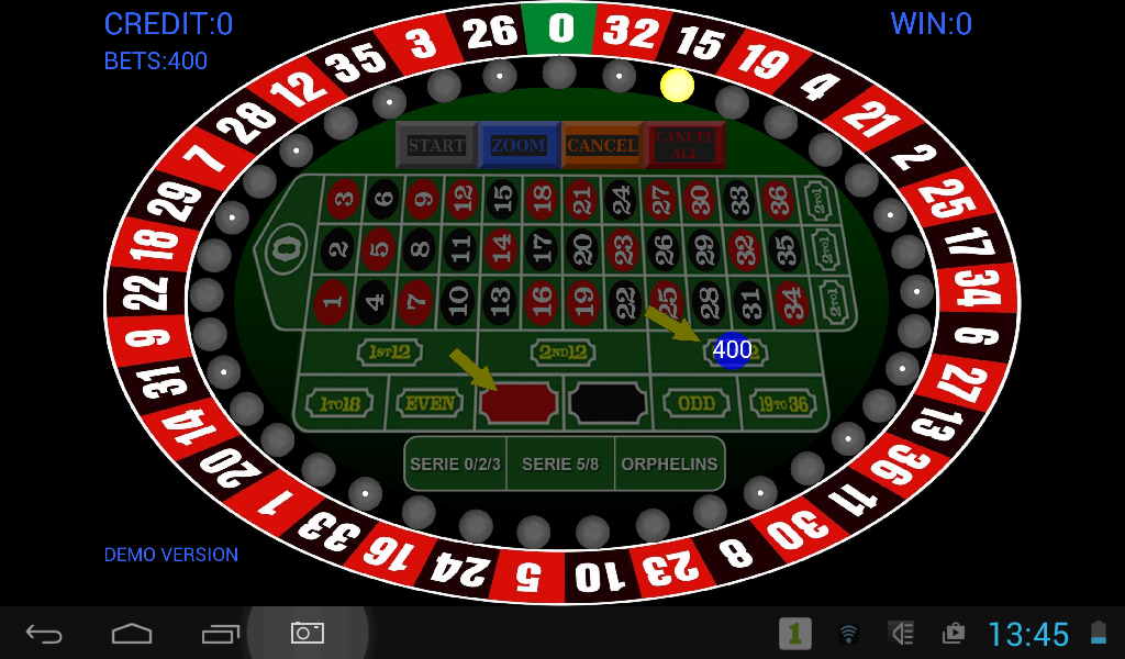 Schermata Round Roulette Demo 2