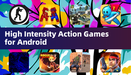 Giochi d'azione ad alta intensità per Android