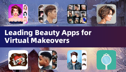 Nangungunang mga beauty apps para sa virtual na makeovers