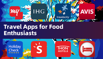 Paglalakbay apps para sa mga mahilig sa pagkain