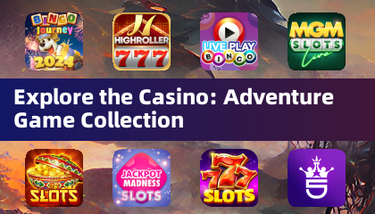 Explore o Casino: Coleção de Jogos de Aventura