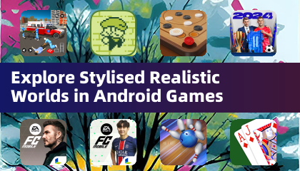 Explore Mundos Realistas Estilizados em Jogos para Android