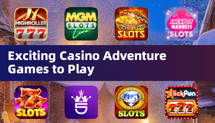Jogos de Aventura no Casino para Jogar